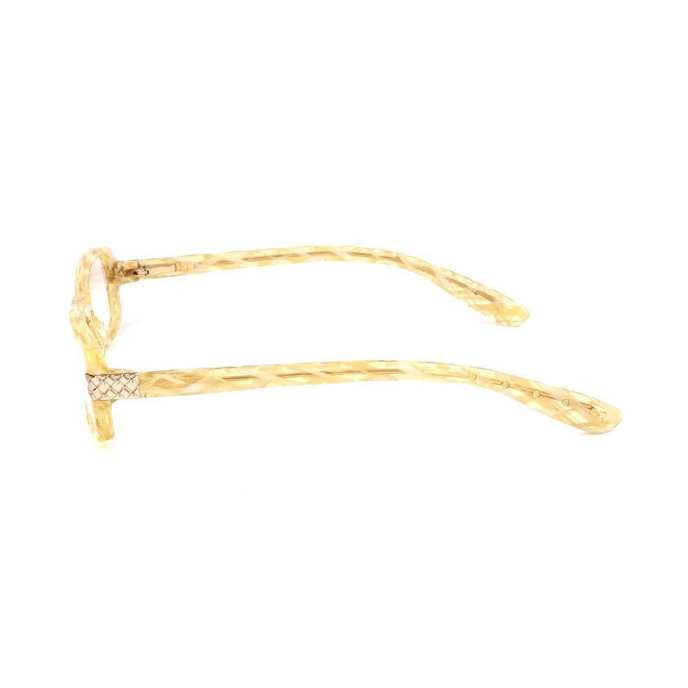 Bottega Veneta Yellow Acetate Frames.