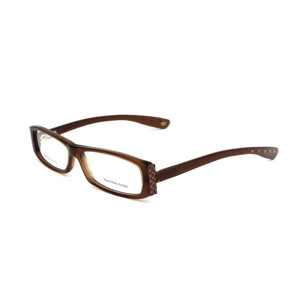 Bottega Veneta Brown Acetate Frames.