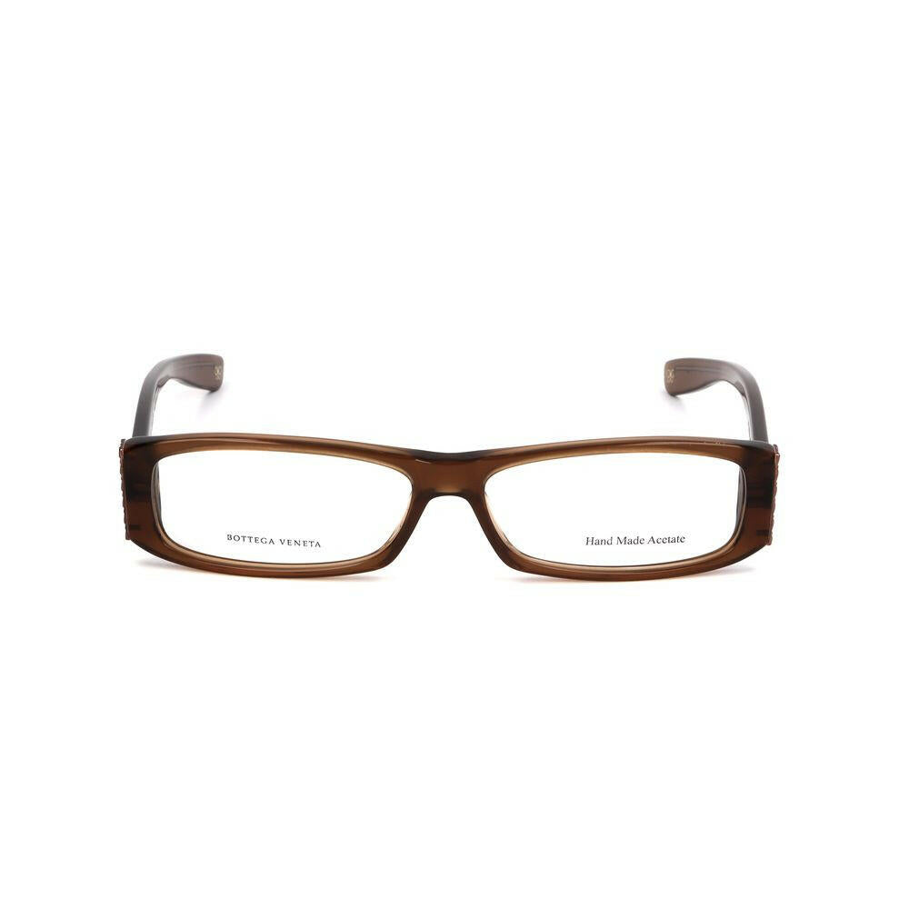 Bottega Veneta Brown Acetate Frames.