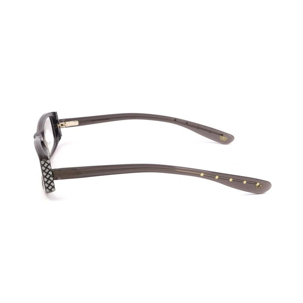 Bottega Veneta Gray Acetate Frames.
