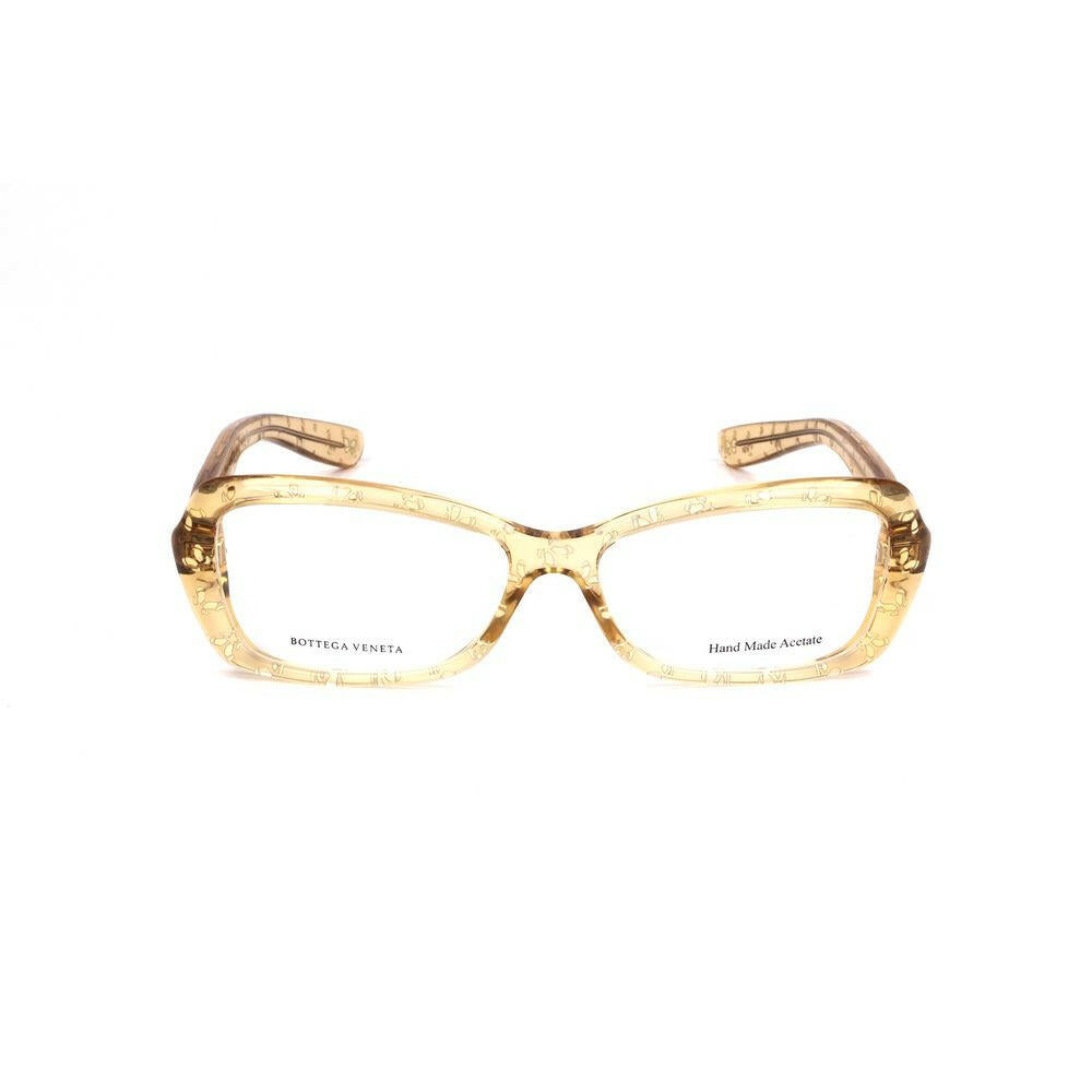 Bottega Veneta Brown Acetate Frames.