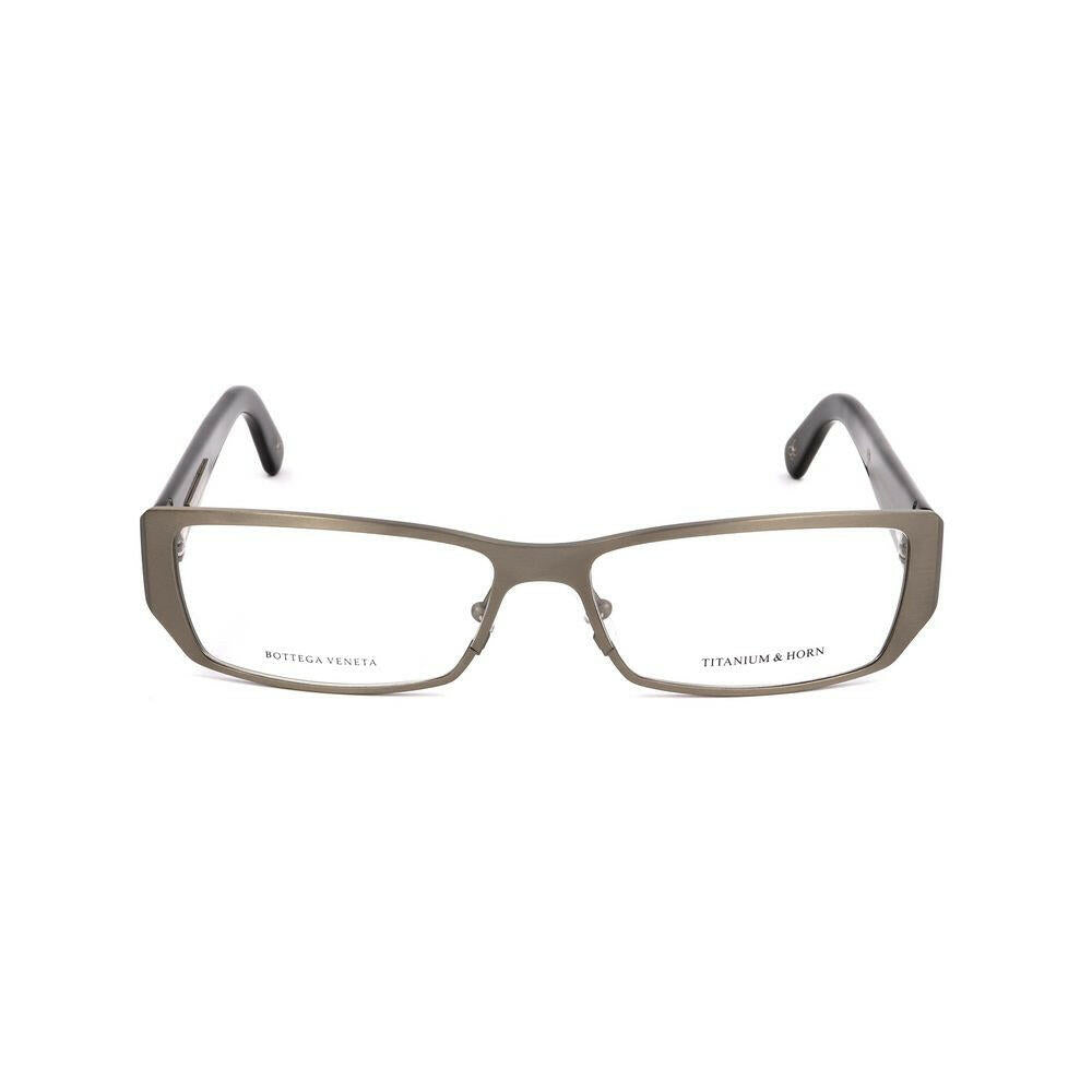Bottega Veneta Silver Titanium Frames.