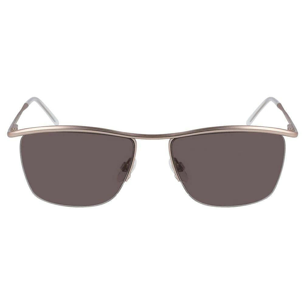 DKNY Rose Gold Metal Sunglasses.