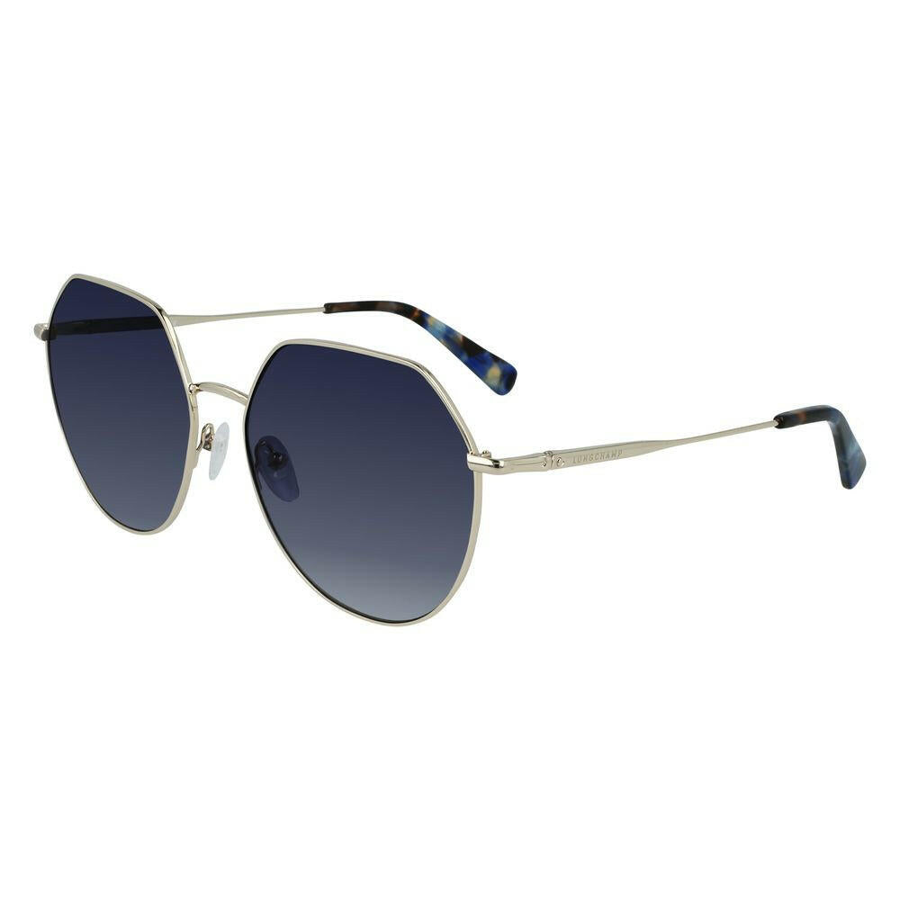 Longchamp Bicolor Metal Sunglasses.