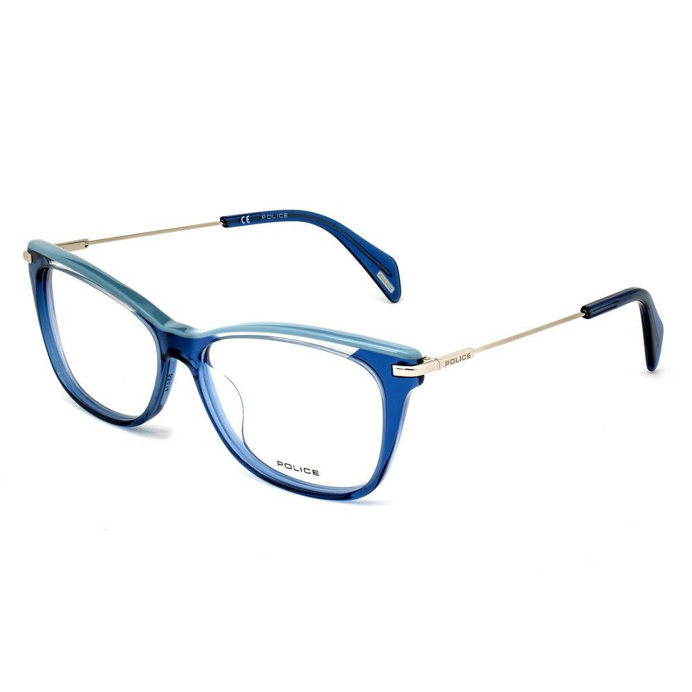 Police Blue Acetate Frames.