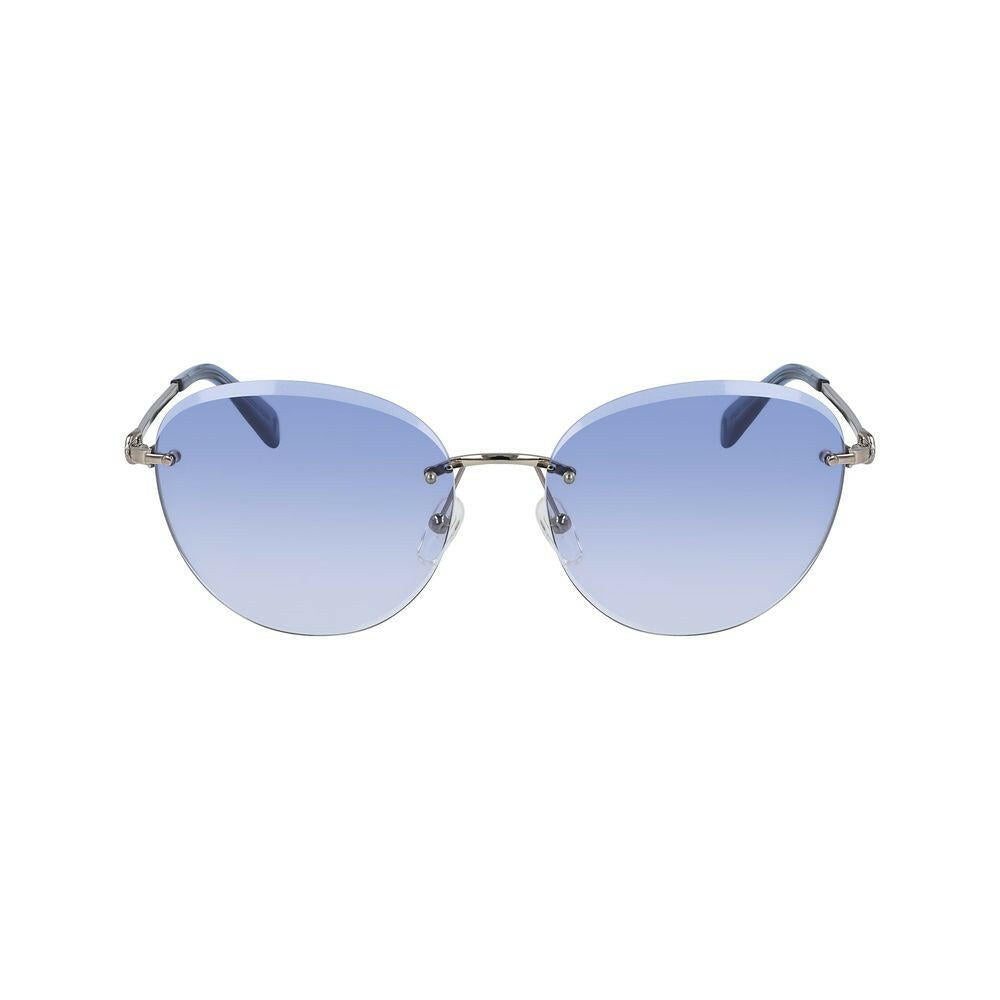 Longchamp Bicolor Metal Sunglasses.