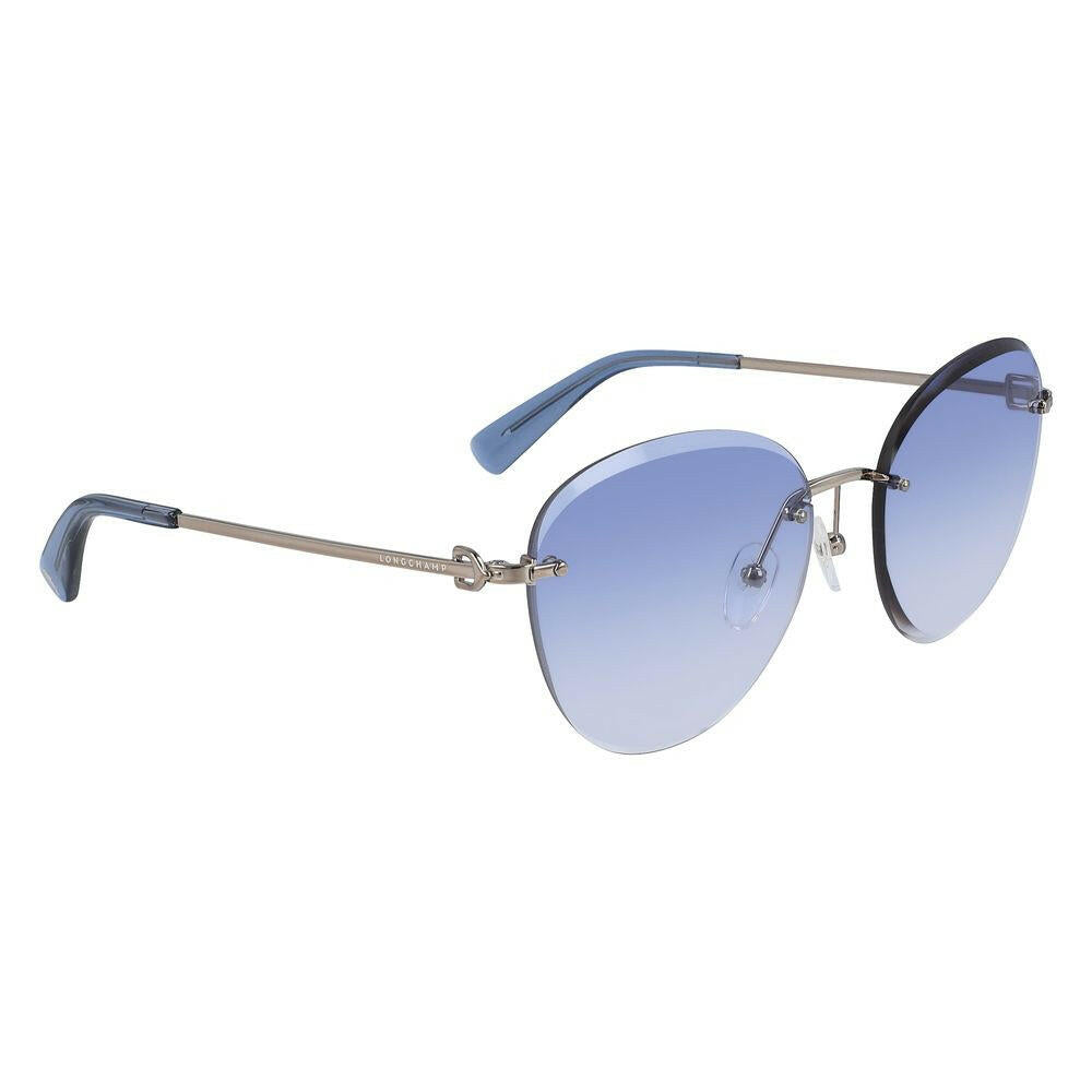 Longchamp Bicolor Metal Sunglasses.