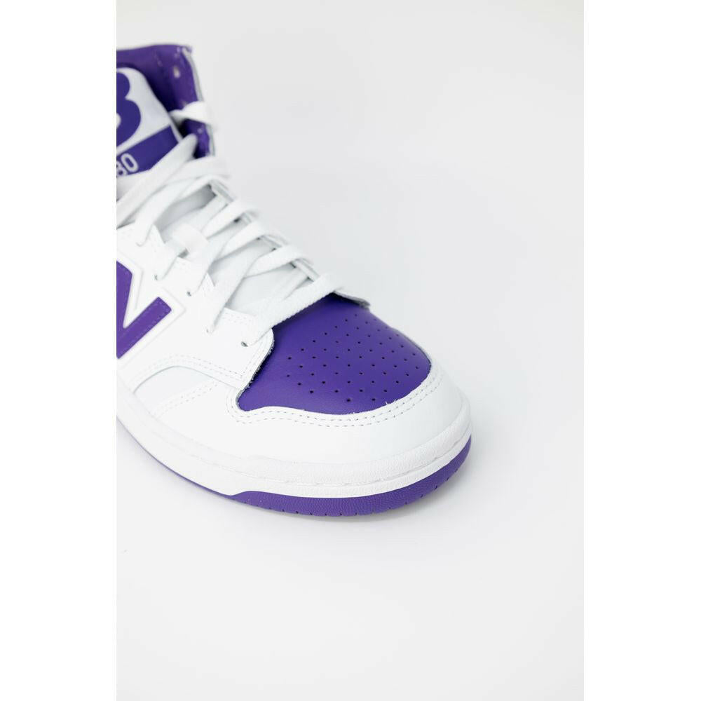 New Balance Purple Leather Sneaker.