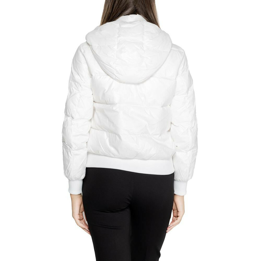 Armani Exchange White Polyamide Jackets & Coat.