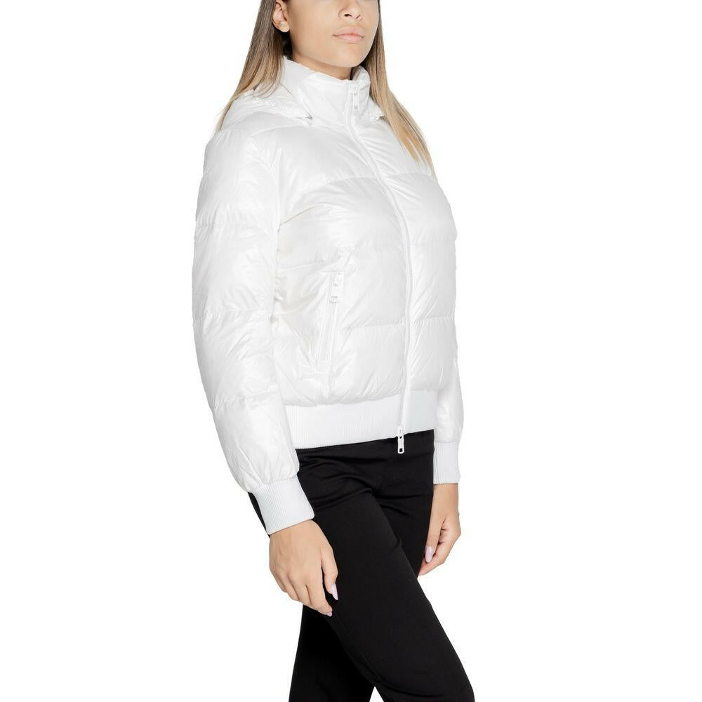 Armani Exchange White Polyamide Jackets & Coat.
