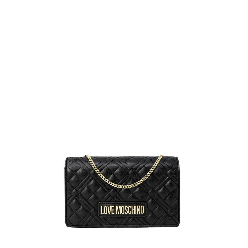 Love Moschino Black Polyethylene Handbag.