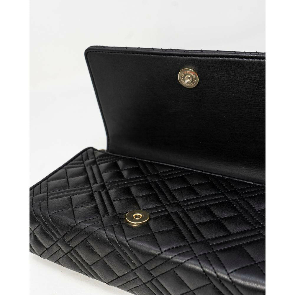 Love Moschino Black Polyethylene Handbag.