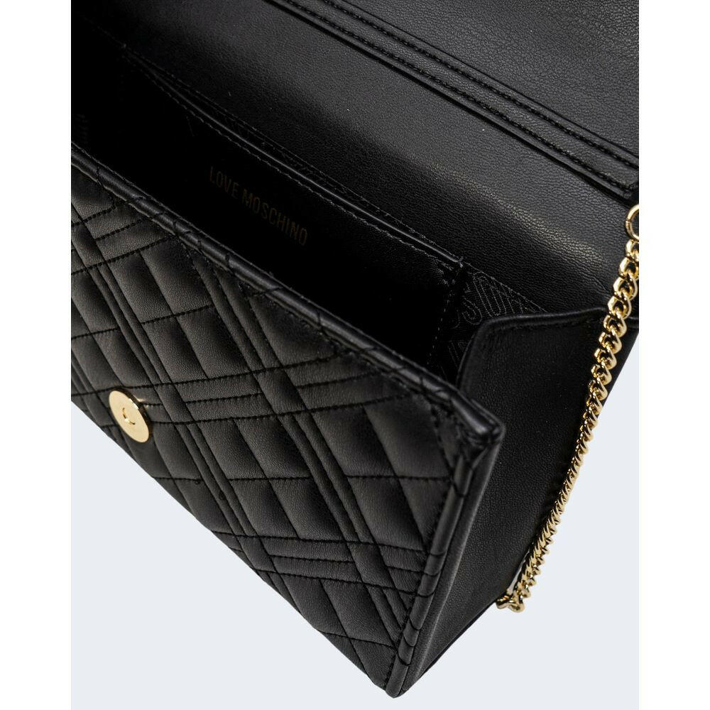 Love Moschino Black Polyethylene Handbag.