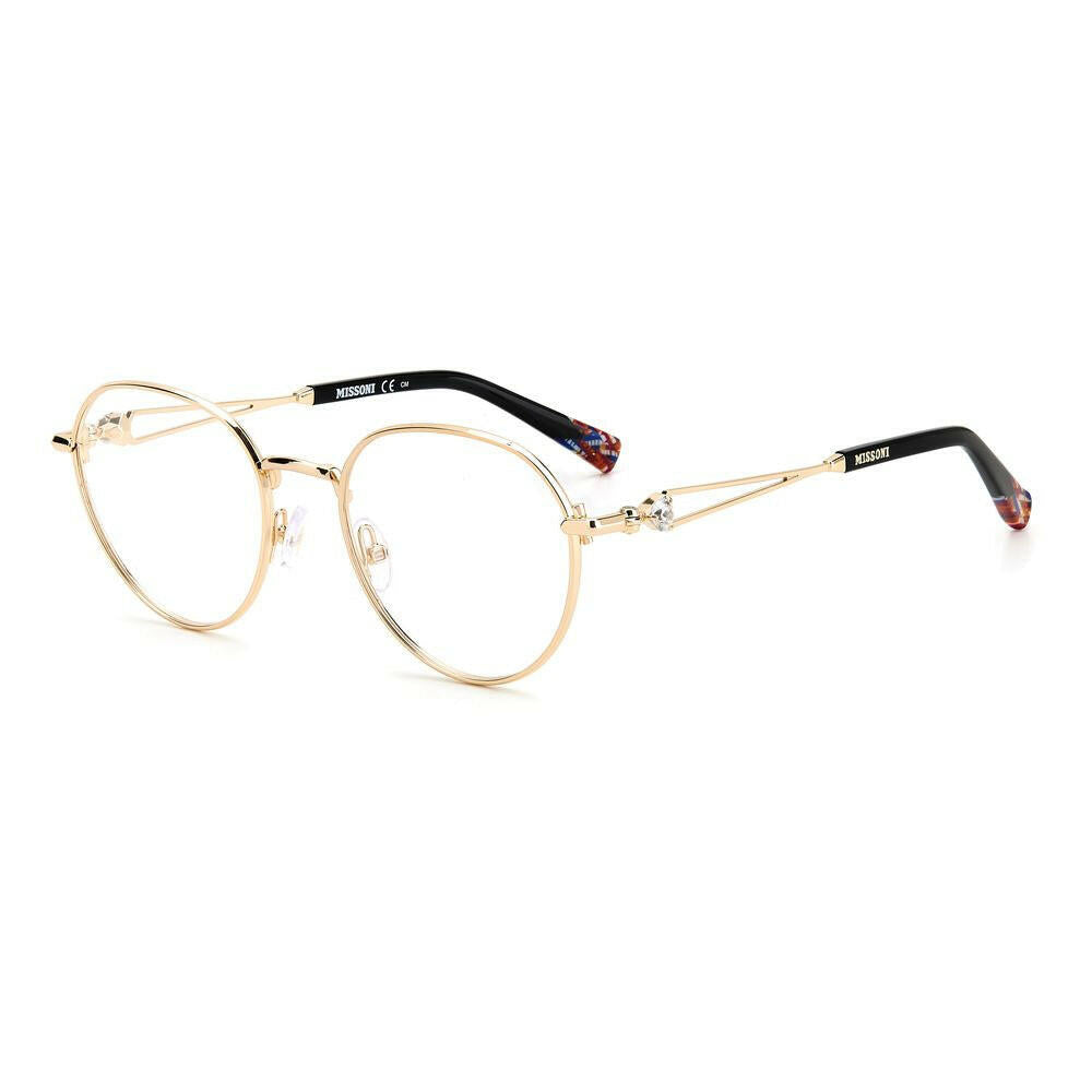 Missoni Gold Metal Frames.