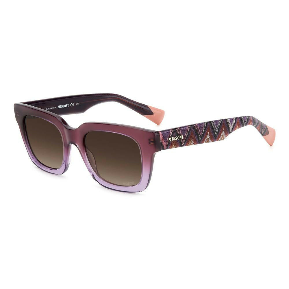 Missoni Purple Acetate Sunglasses.