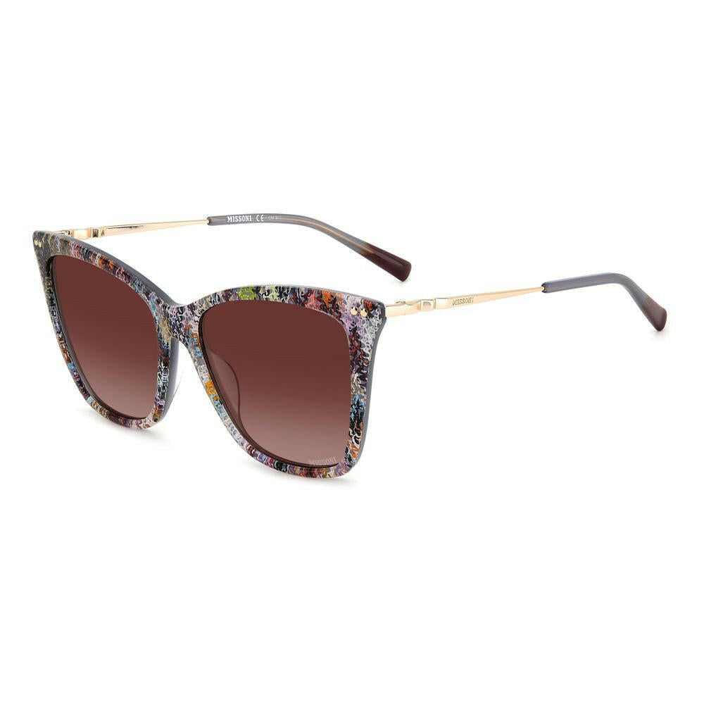Missoni Multicolor Acetate Sunglasses.