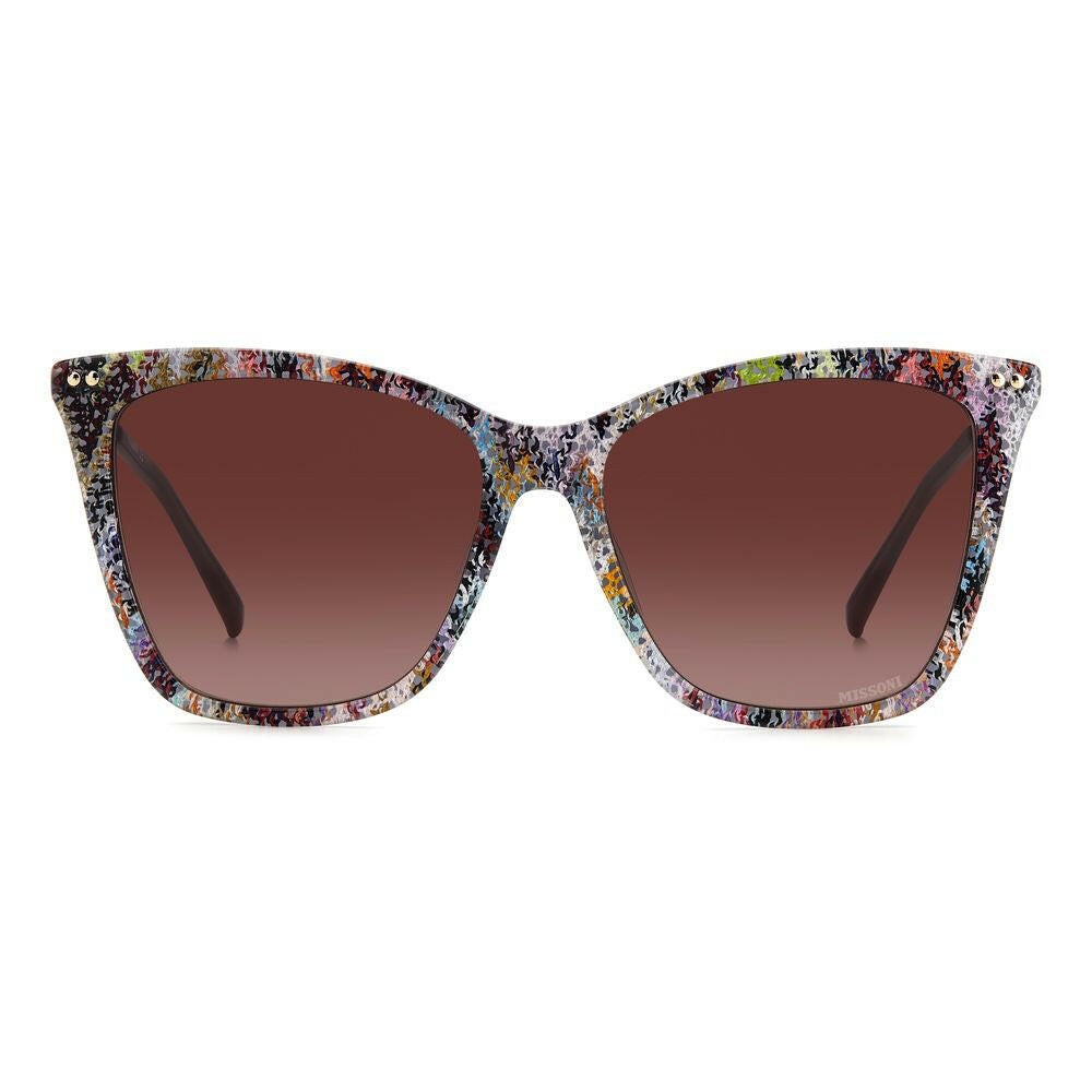 Missoni Multicolor Acetate Sunglasses.
