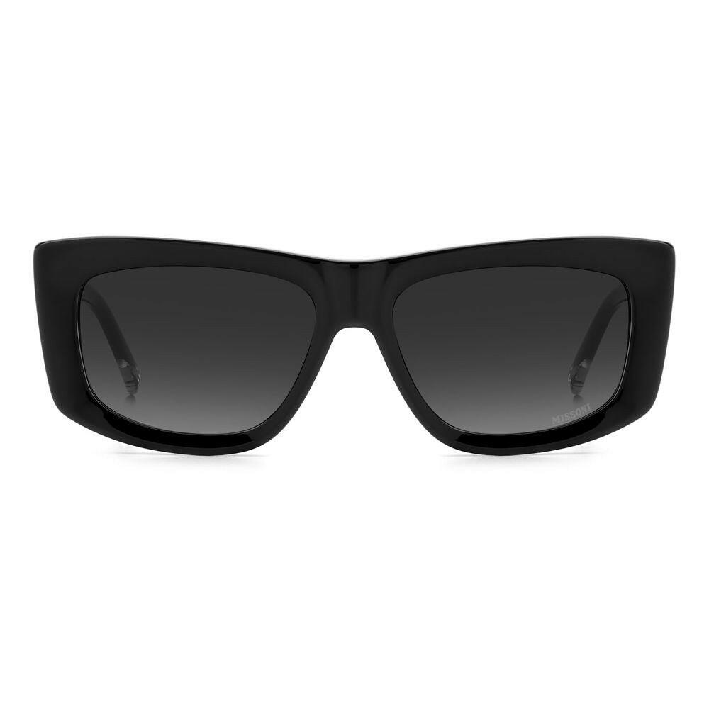Missoni Black Plastic Sunglasses.