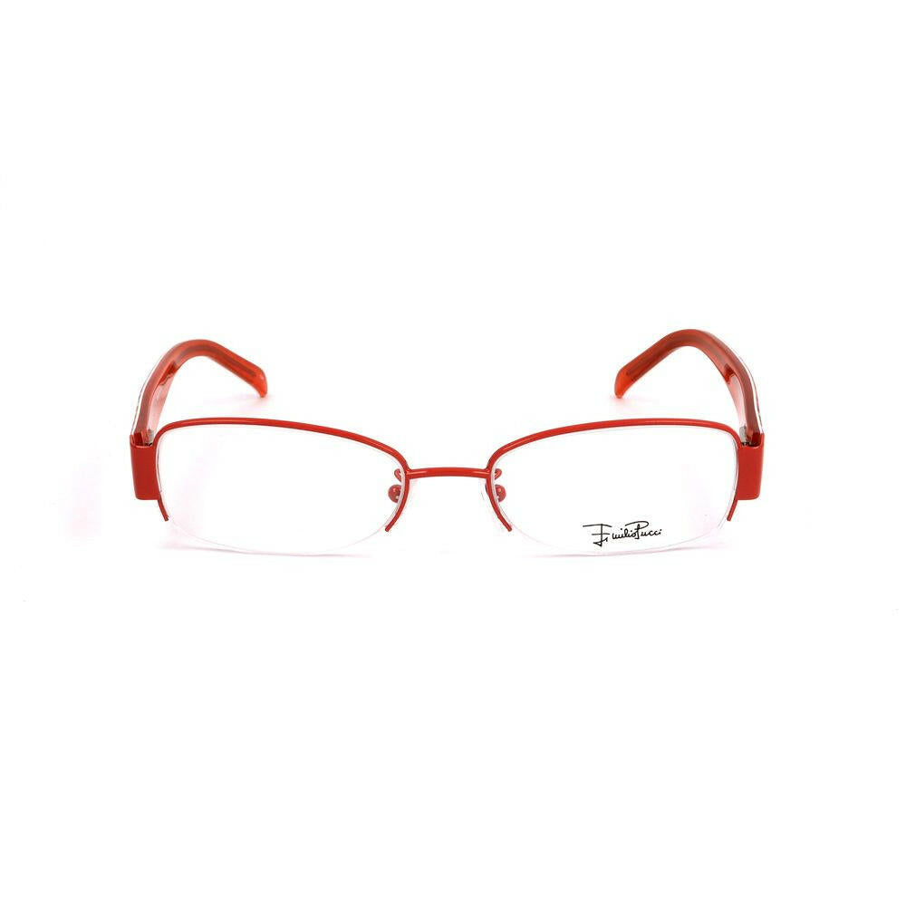 Emilio Pucci Orange Metal Frames.