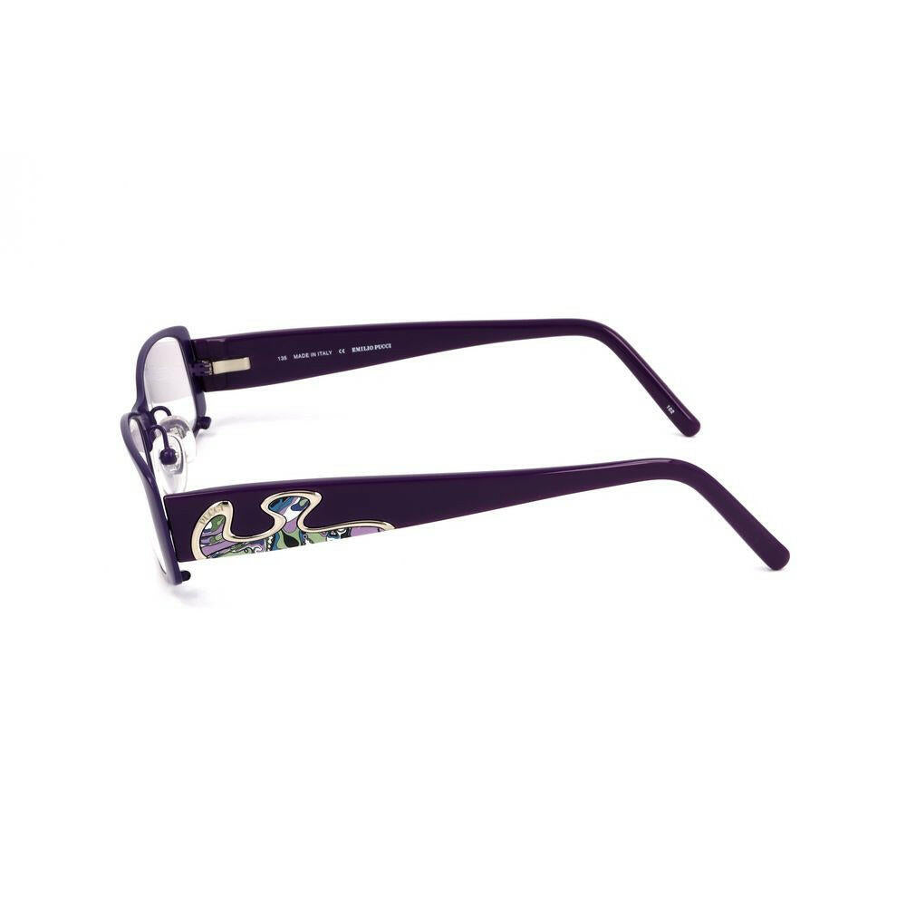 Emilio Pucci Purple Metal Frames.