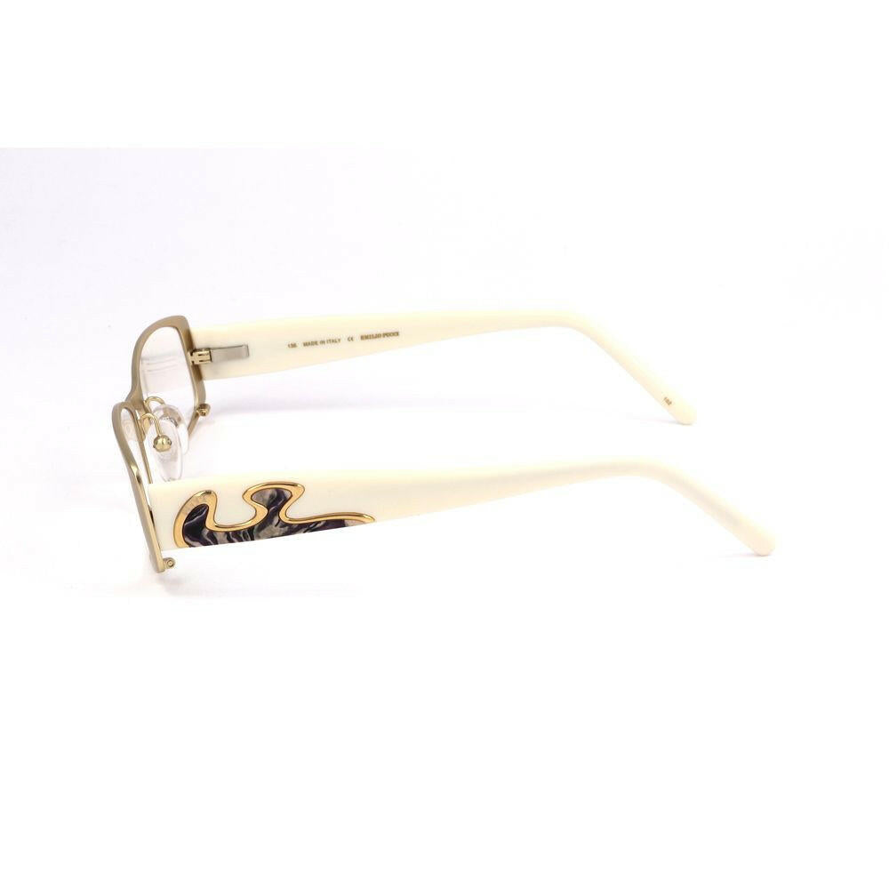 Emilio Pucci Gold Metal Frames.