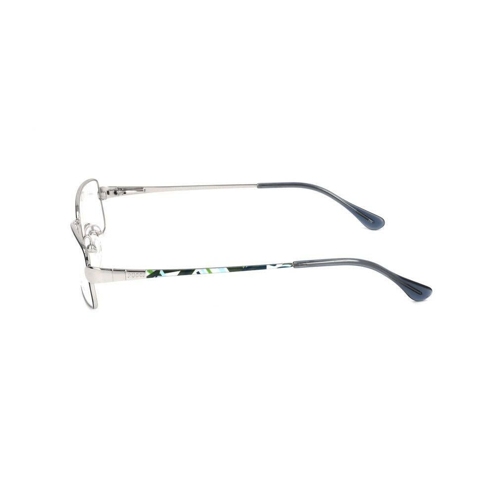 Emilio Pucci Silver Metal Frames.