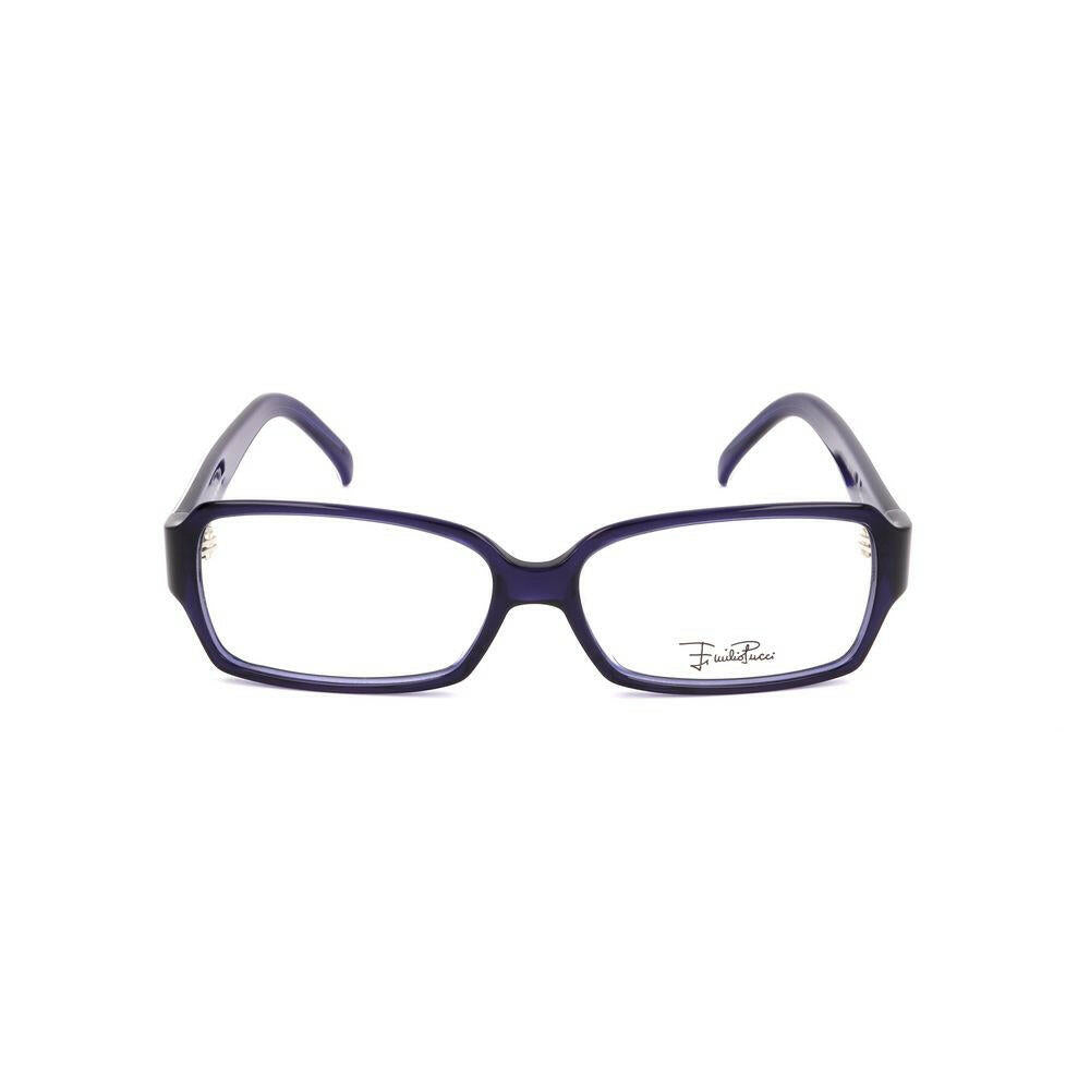 Emilio Pucci Blue Plastic Frames.