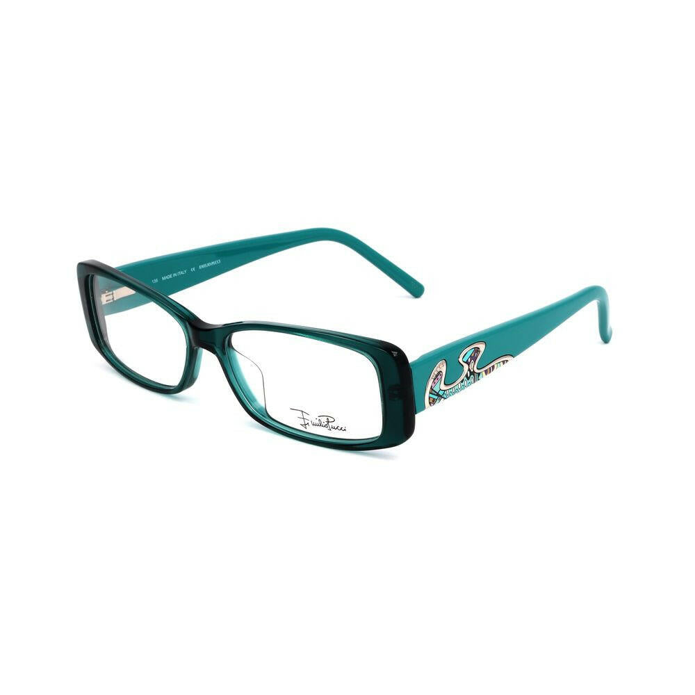 Emilio Pucci Black Plastic Frames.