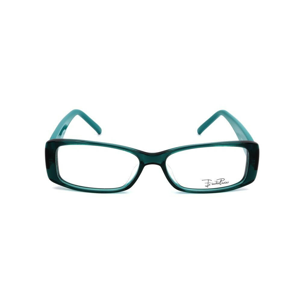 Emilio Pucci Black Plastic Frames.