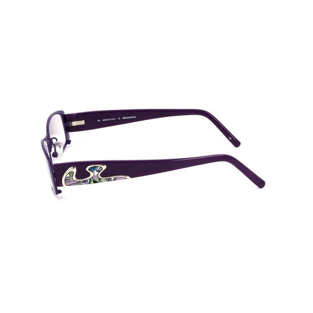 Emilio Pucci Purple Metal Frames.