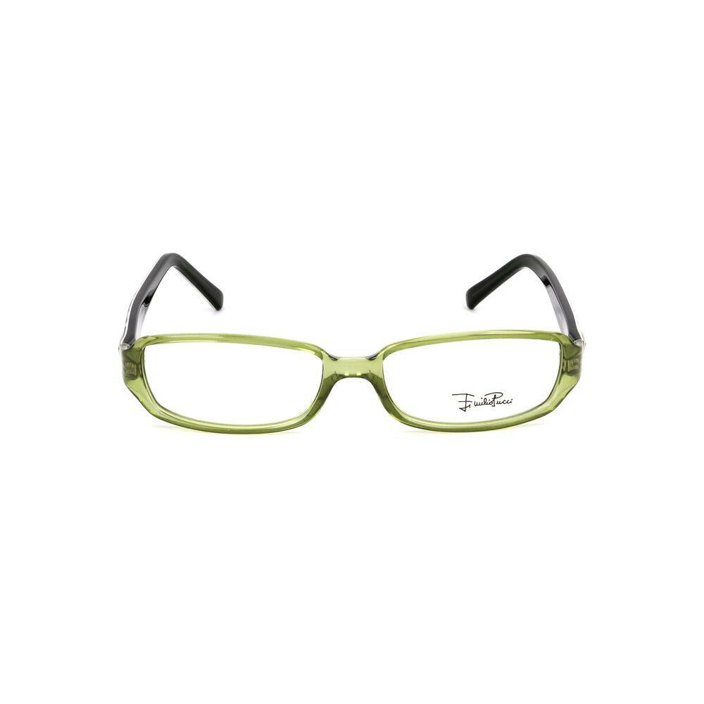 Emilio Pucci Green Plastic Frames.