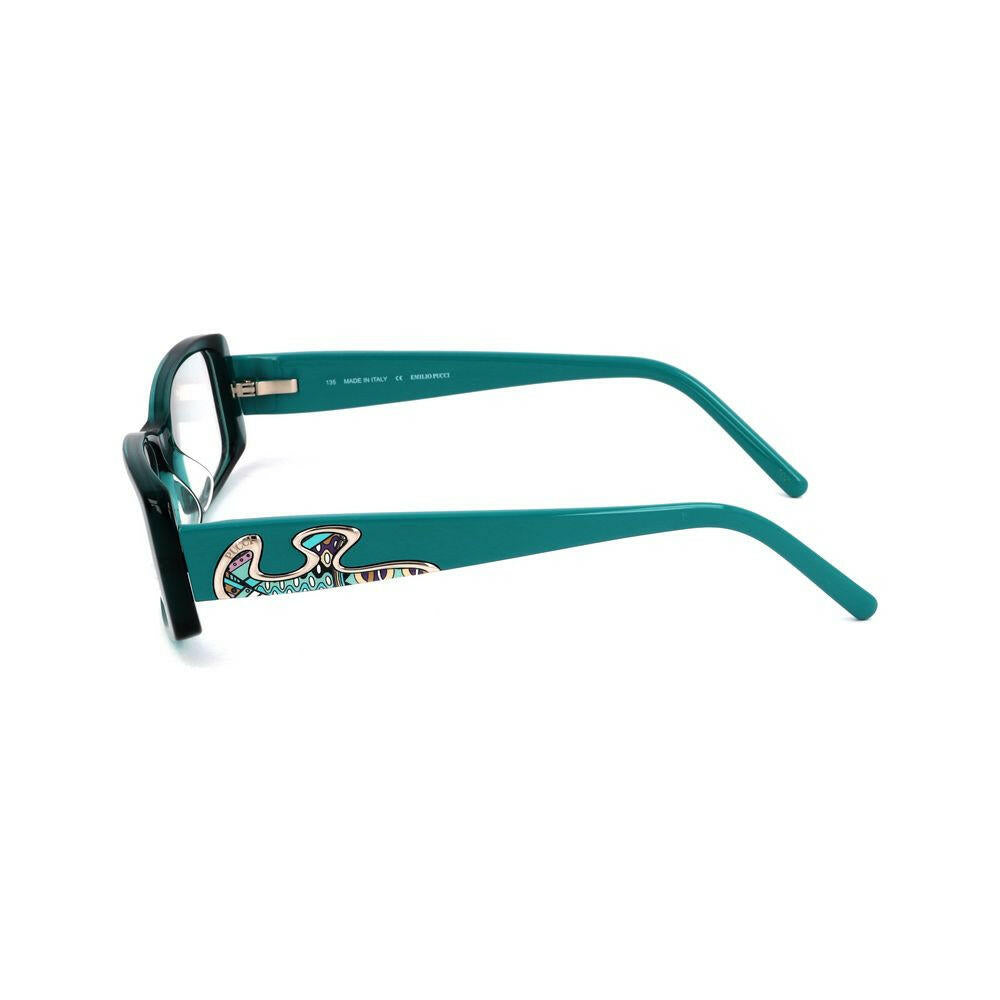 Emilio Pucci Black Plastic Frames.