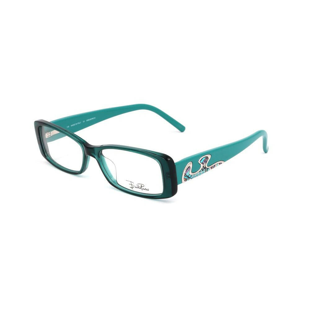 Emilio Pucci Black Plastic Frames.