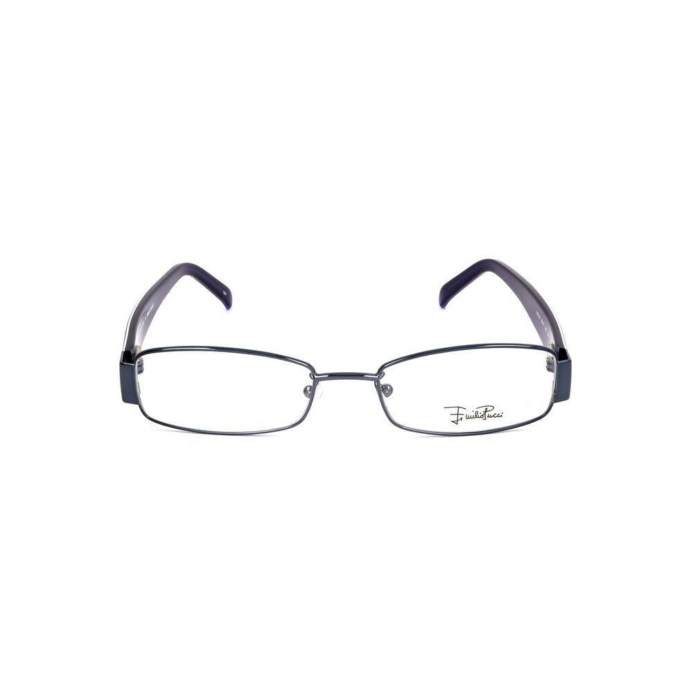 Emilio Pucci Blue Metal Frames Emilio Pucci