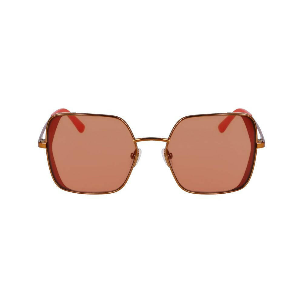 Karl Lagerfeld Orange Metal Sunglasses Karl Lagerfeld