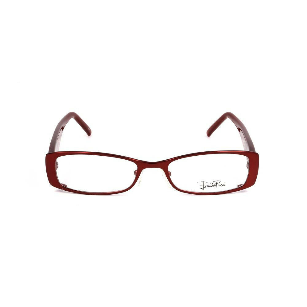 Emilio Pucci Red Metal Frames Emilio Pucci