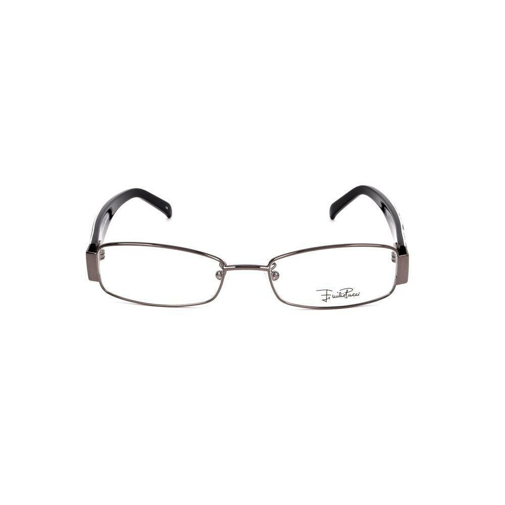 Emilio Pucci Gray Metal Frames Emilio Pucci