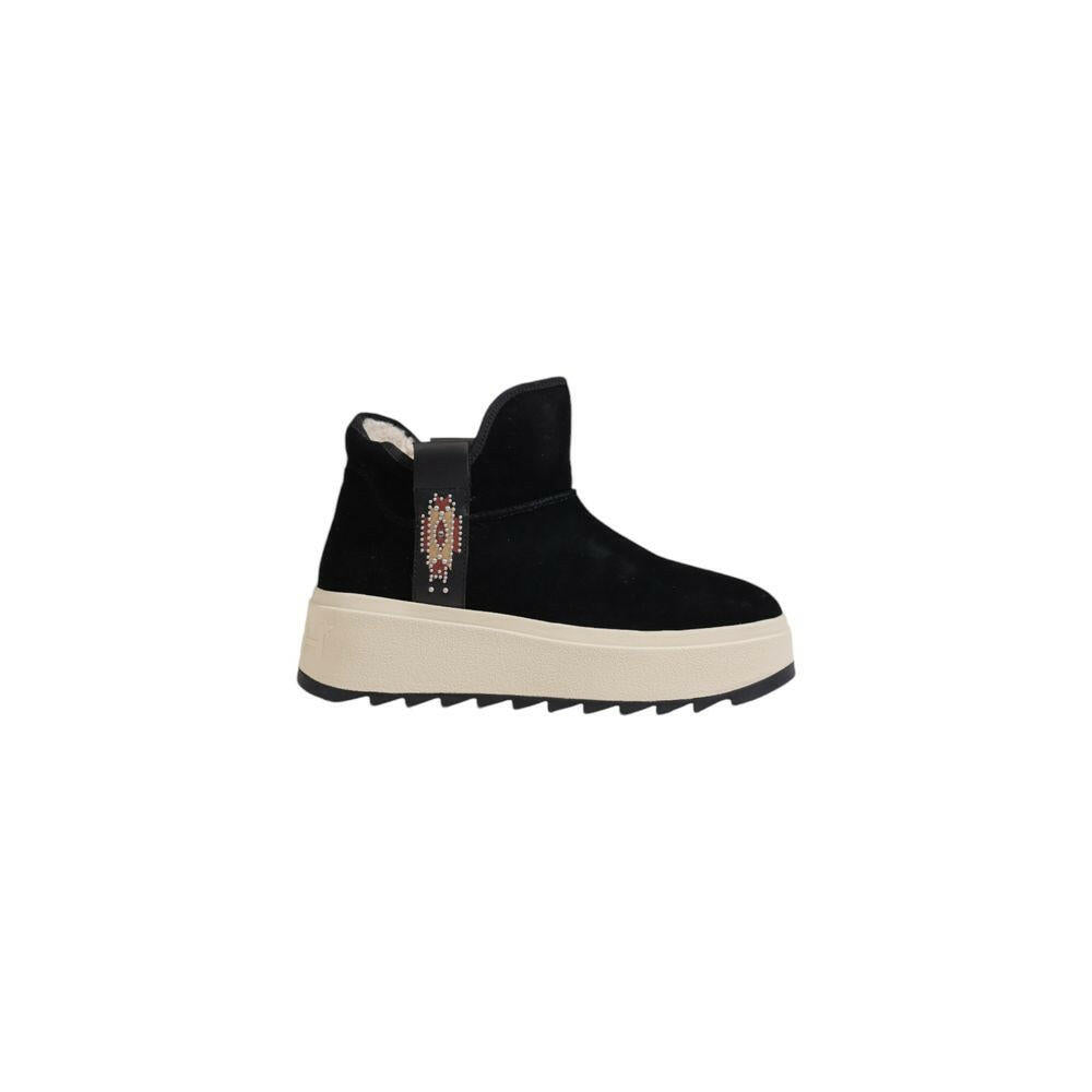 ASH Black Suede Leather Ankle ASH