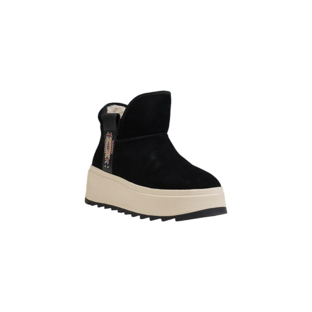 ASH Black Suede Leather Ankle ASH