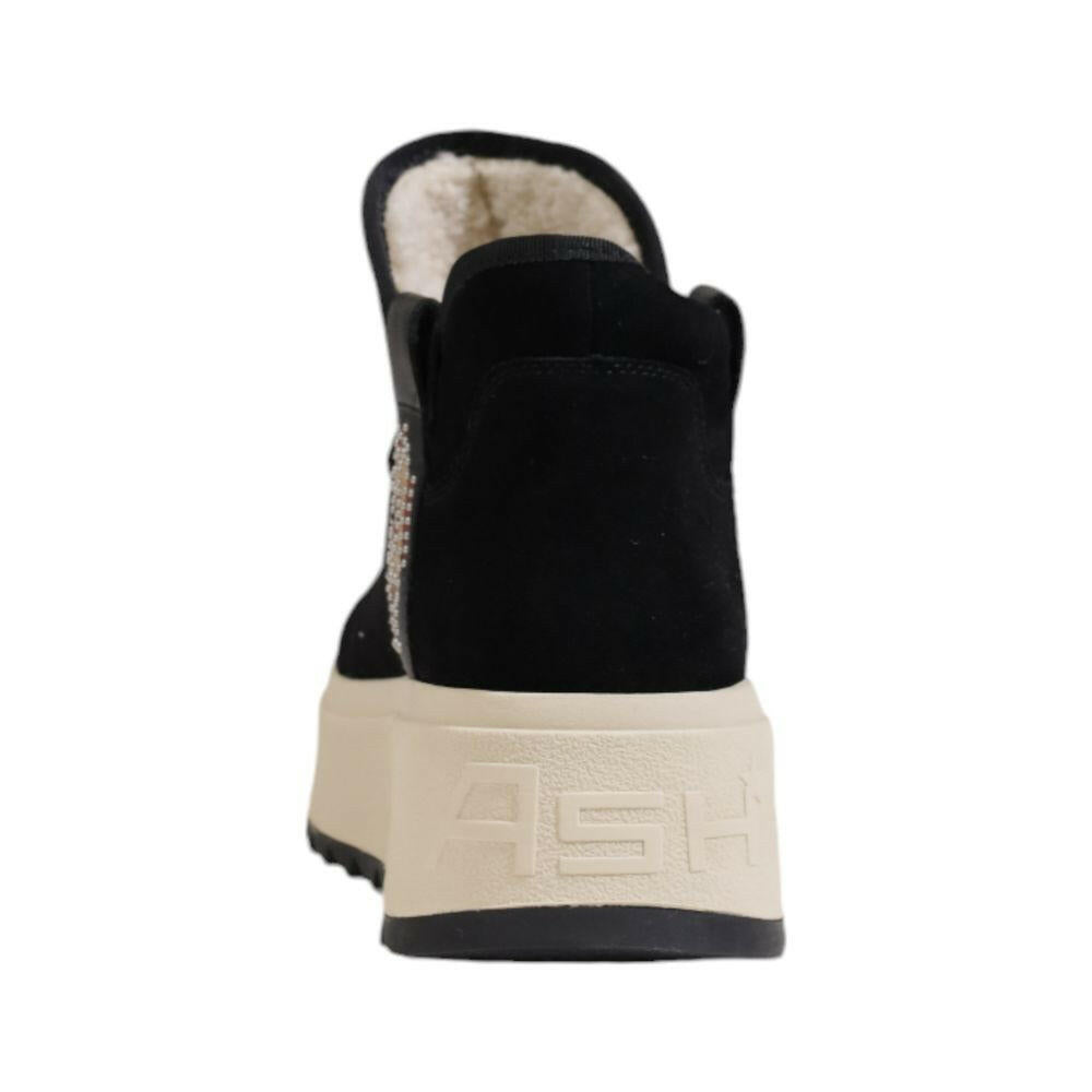 ASH Black Suede Leather Ankle ASH