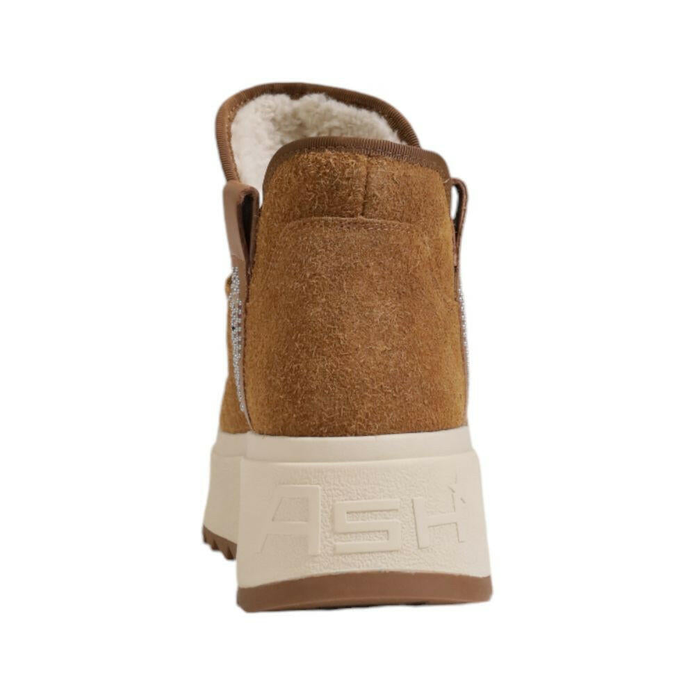 ASH Brown Suede Leather Ankle ASH