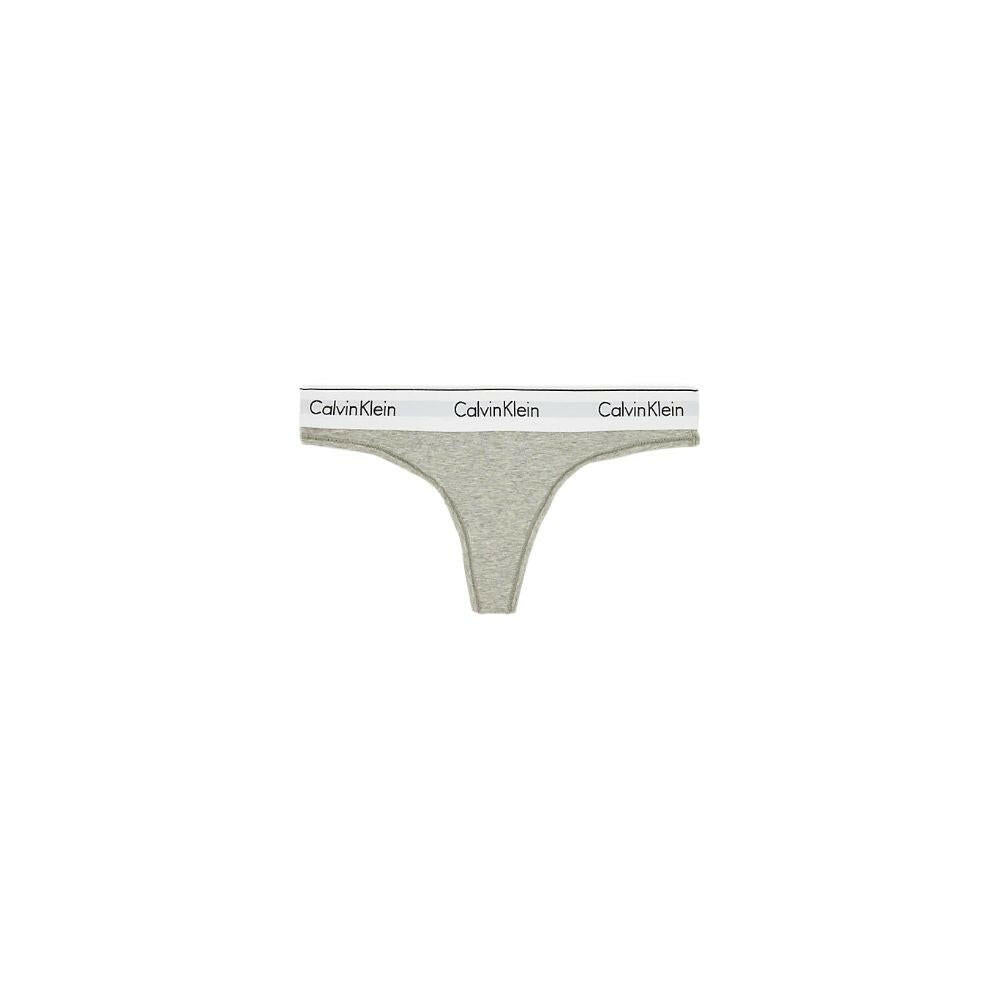 Calvin Klein Underwear Gray Cotton Panty Calvin Klein Underwear