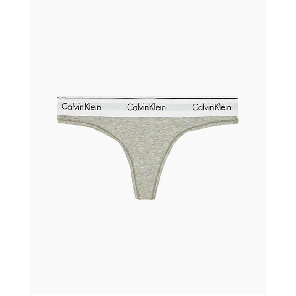 Calvin Klein Underwear Gray Cotton Panty Calvin Klein Underwear