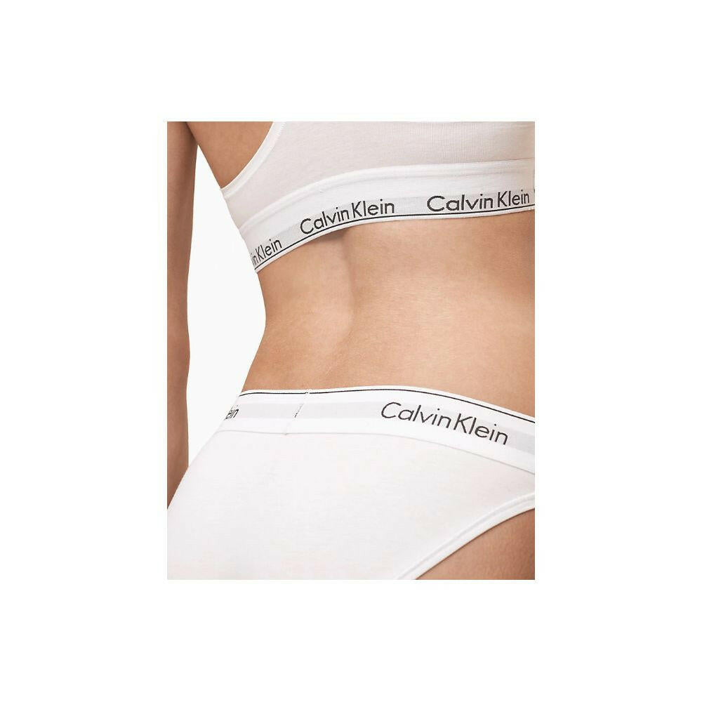 Calvin Klein Underwear White Cotton Panty Calvin Klein Underwear