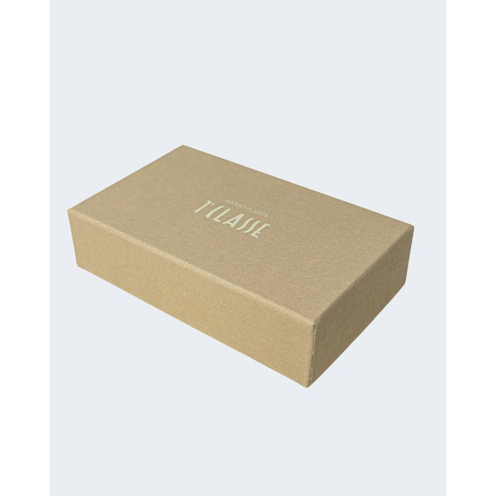 Alviero Martini Prima Classe Beige Leather Keychain Alviero Martini Prima Classe