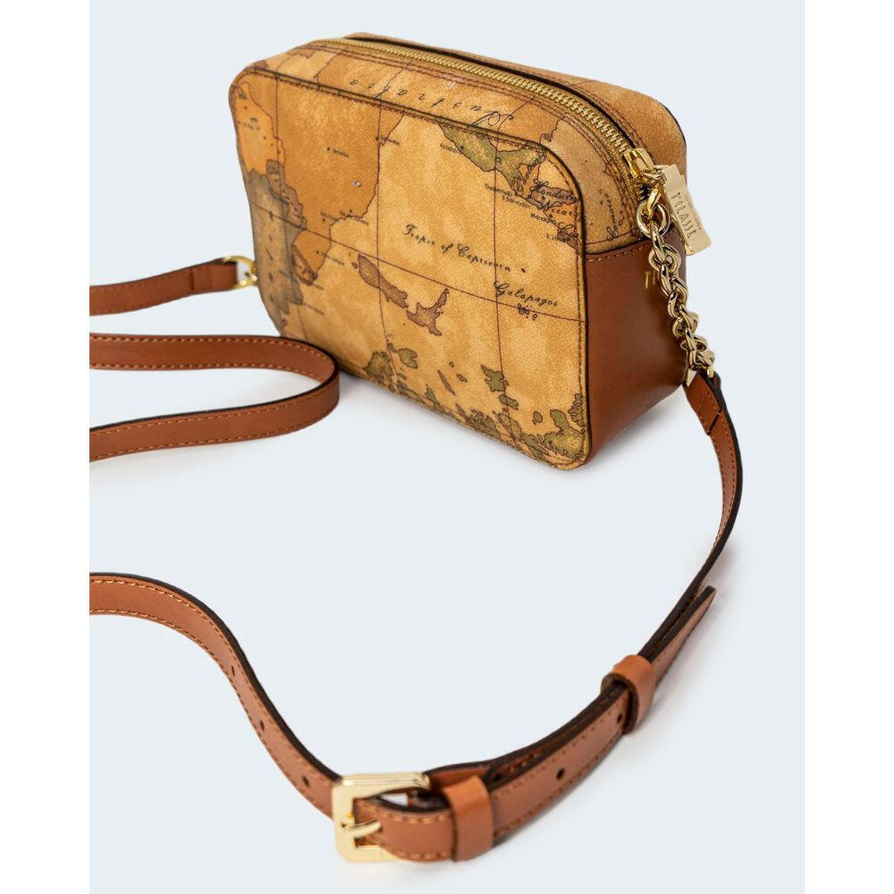 Alviero Martini Prima Classe Beige Cotton Handbag Alviero Martini Prima Classe