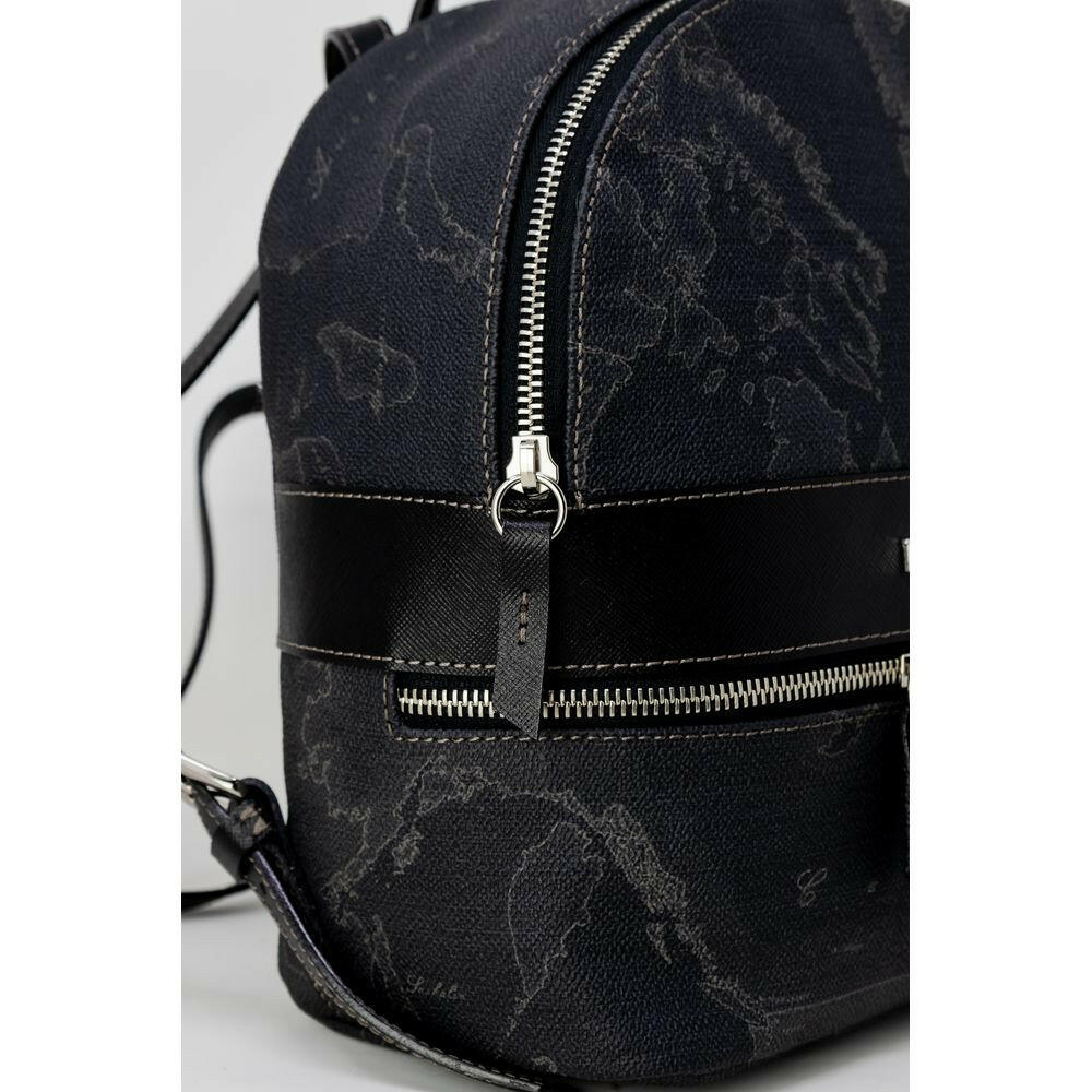 Alviero Martini Prima Classe Black Leather Backpack Alviero Martini Prima Classe