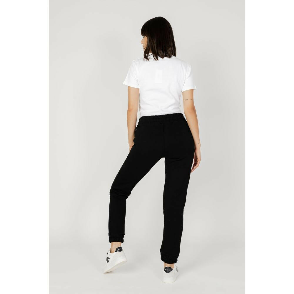 Blauer Black Cotton Joggers Workout Pant Blauer