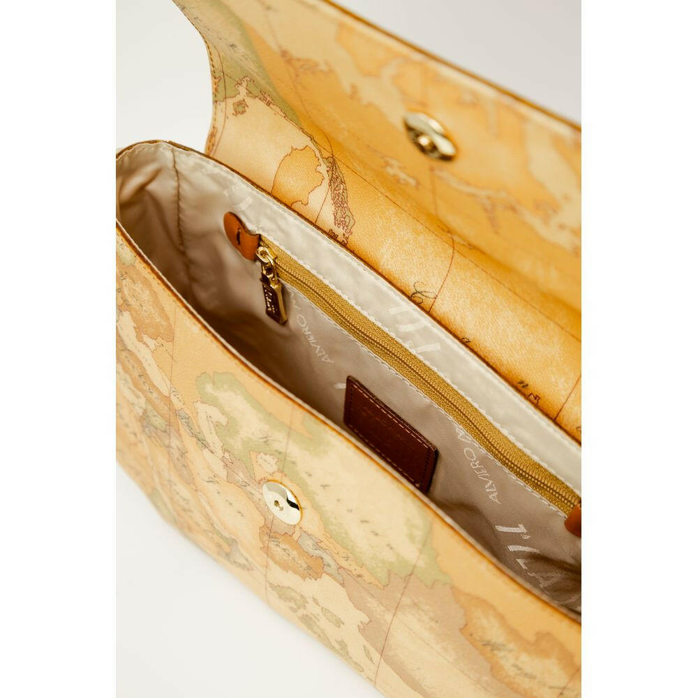 Alviero Martini Prima Classe Beige Leather Handbag Alviero Martini Prima Classe