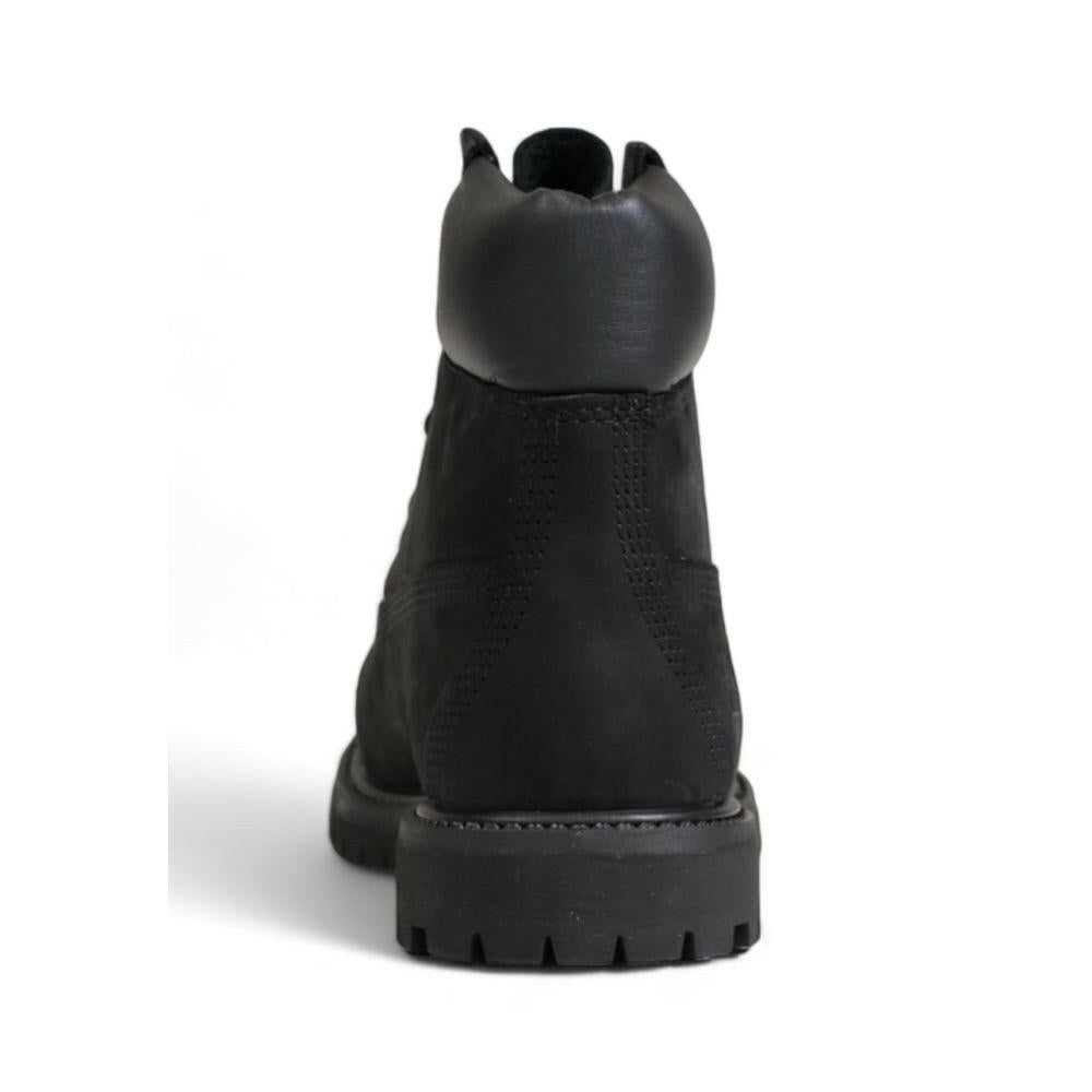 Timberland Black Recycled Leather Boot Timberland